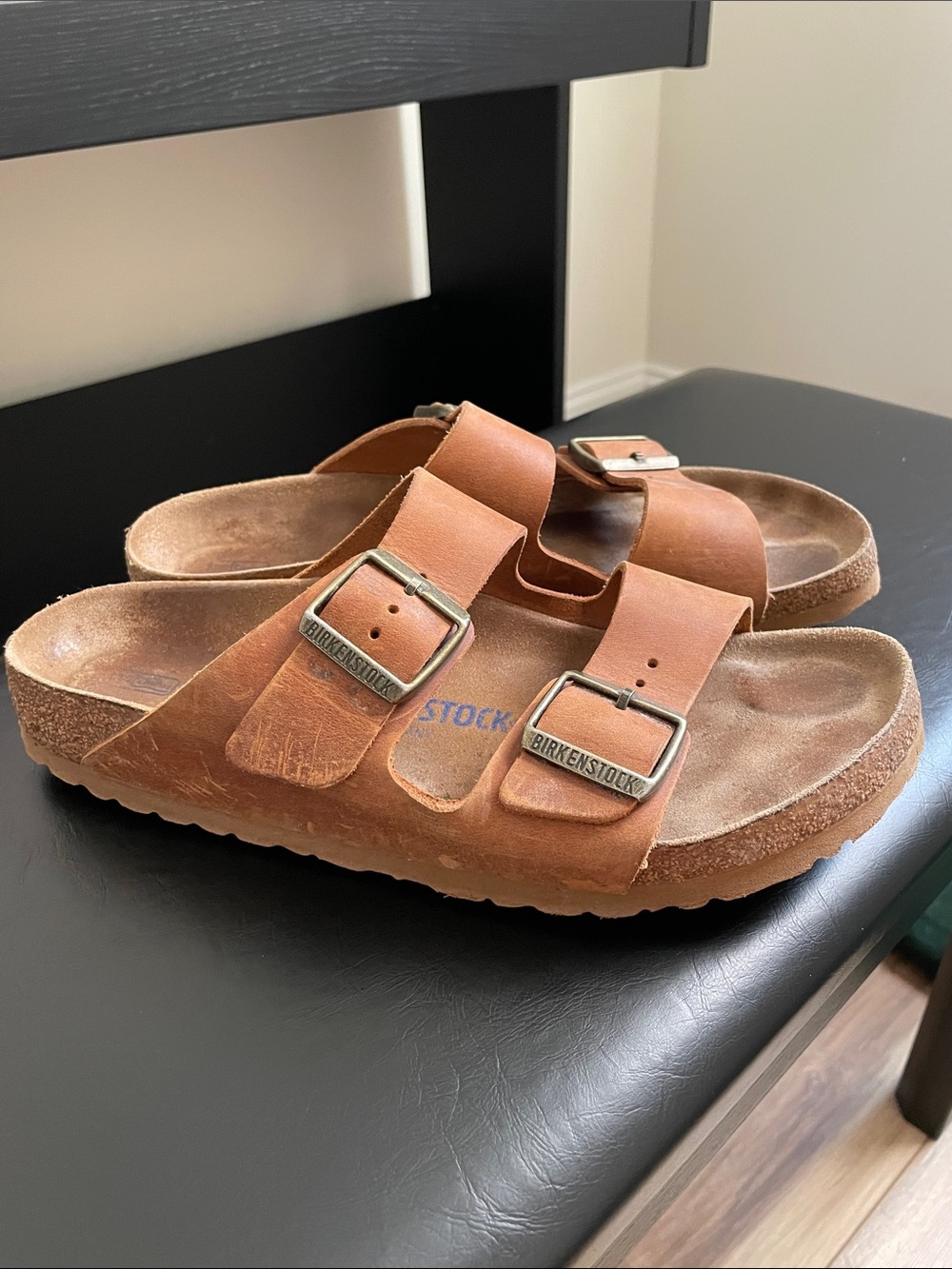 Birkenstock Arizona Oiled Leather Cognac